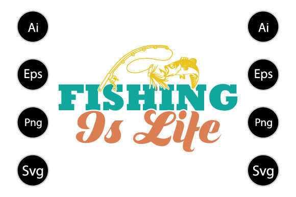 Fishing is Life, Funny Fishing T Shirt Review