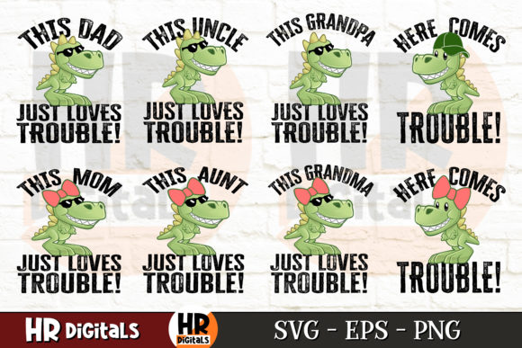 Funny Family T-Rex Dinosaur Set Bundle Review