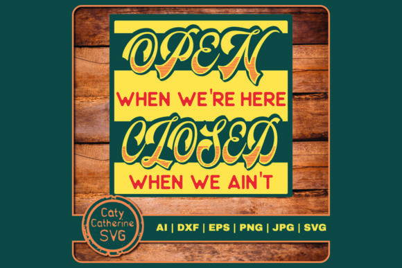 Funny Open Closed Sign: A Designer's Embroidery Review