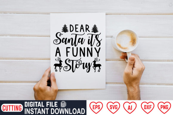 Reviewing Dear Santa It’s a Funny Story for Holiday Embroidery